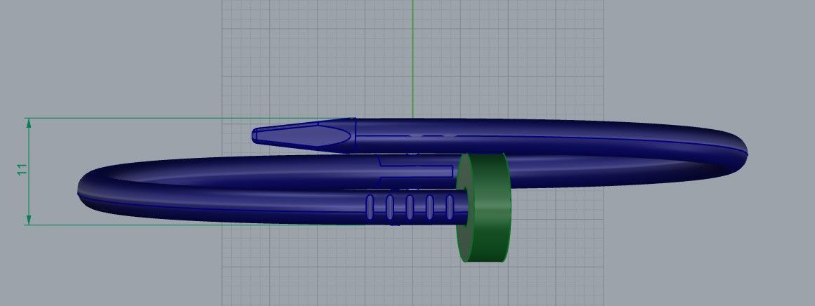 JUSTE UN CLOU 18 3D print model_2