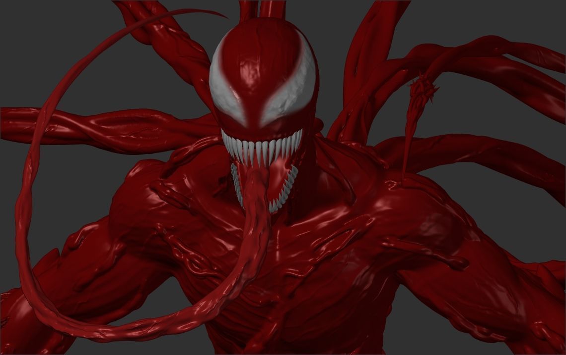 The Carnage Symbiote 3D model_9