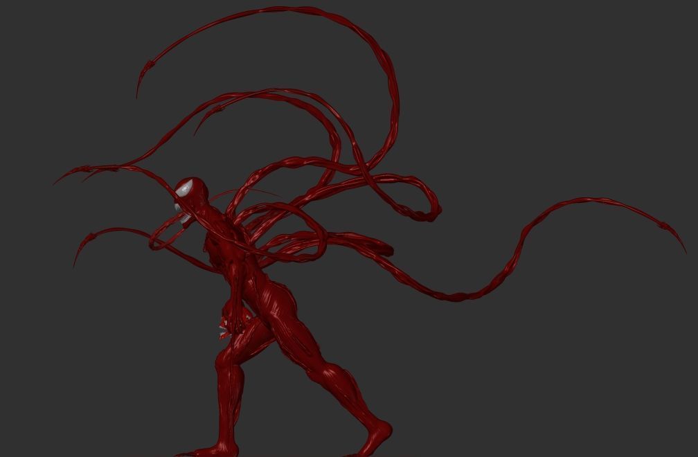 The Carnage Symbiote 3D model_10