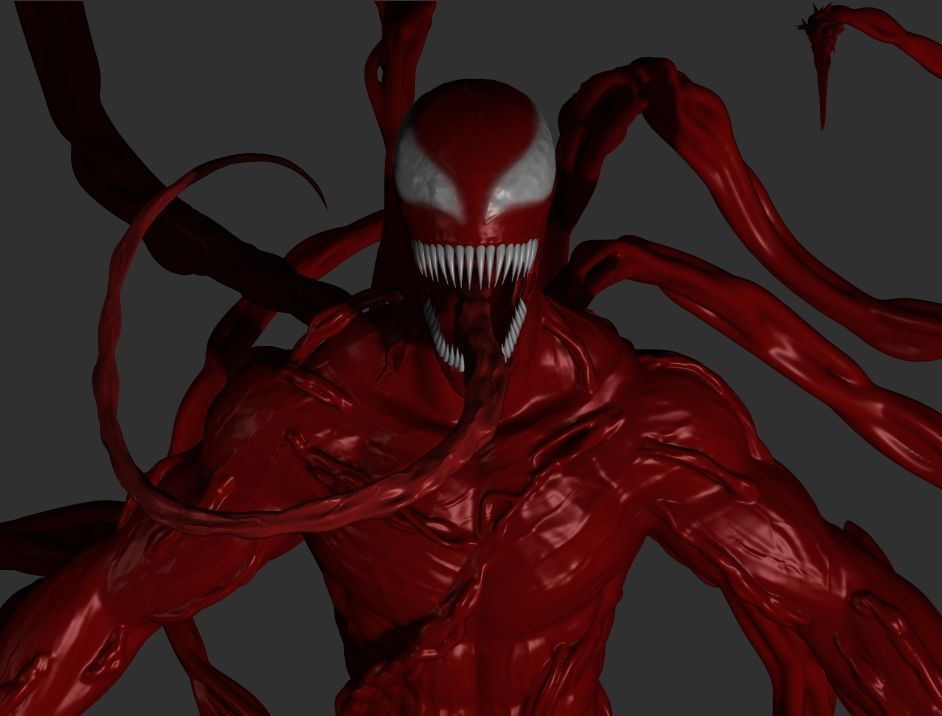 The Carnage Symbiote 3D model_8