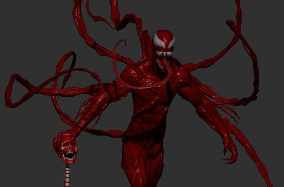 The Carnage Symbiote 3D model_4