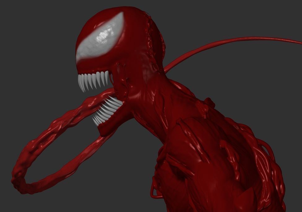 The Carnage Symbiote 3D model_6