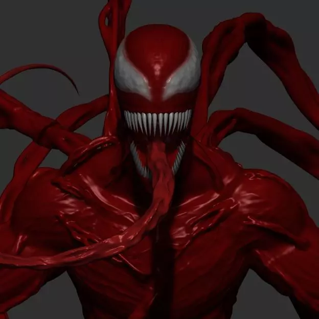 The Carnage Symbiote 3D model_0