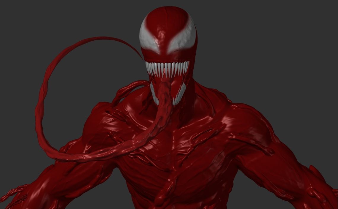 The Carnage Symbiote 3D model_5