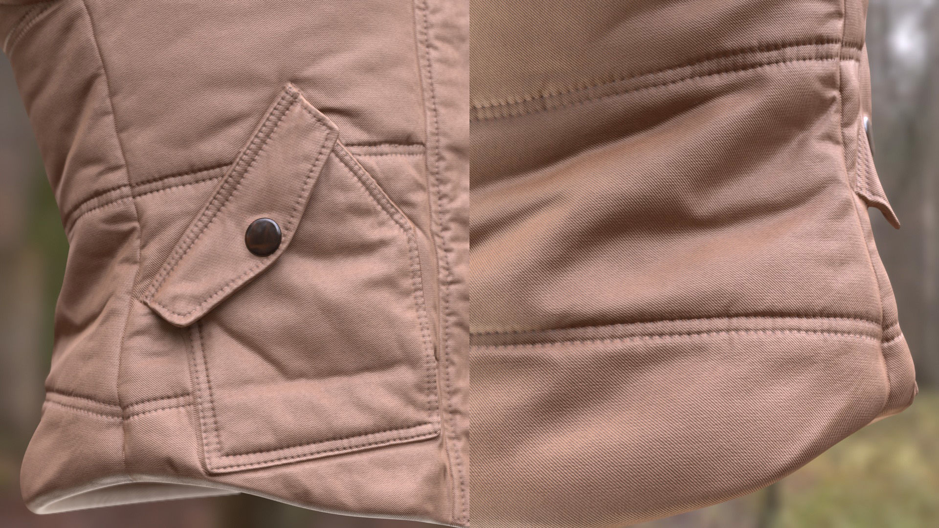 Vest 92 - All MH Bodies and UE5 Skeletons - Rigged Low-poly 3D model_10