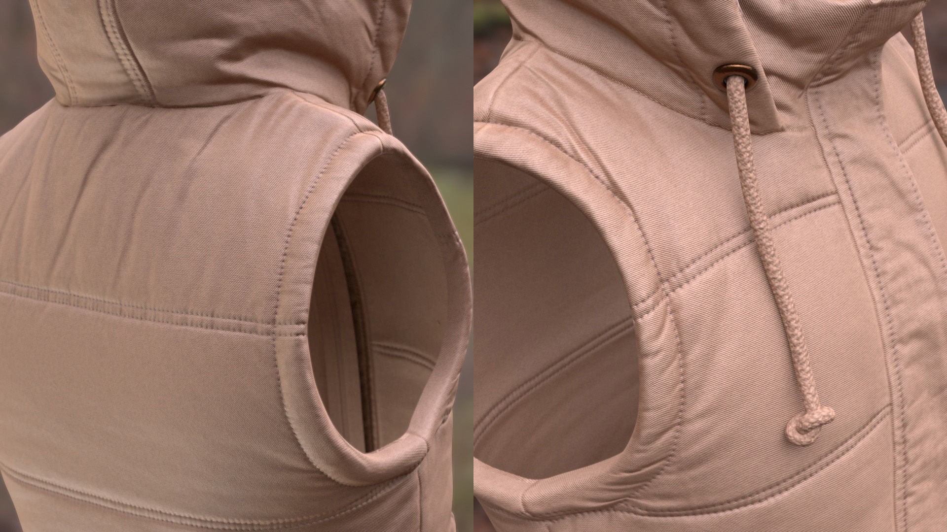 Vest 92 - All MH Bodies and UE5 Skeletons - Rigged Low-poly 3D model_11