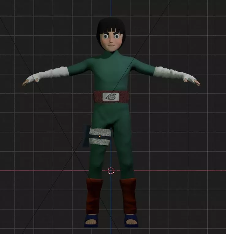 man with texture 3D model_0