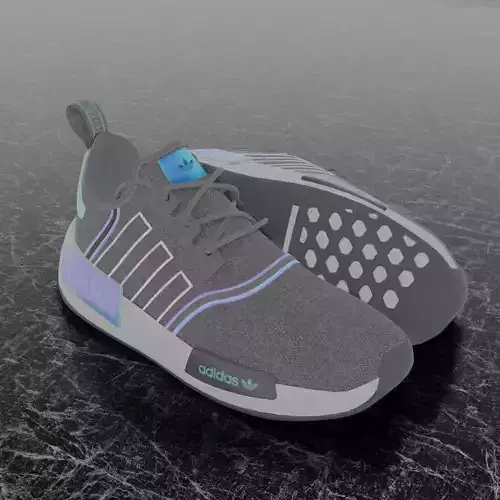 ADIDAS NMD R1 3D SHOES RUNNING SNEAKERS