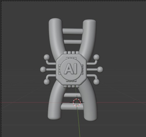 Future things 3d Illustration  Icon Pack 3D model_21