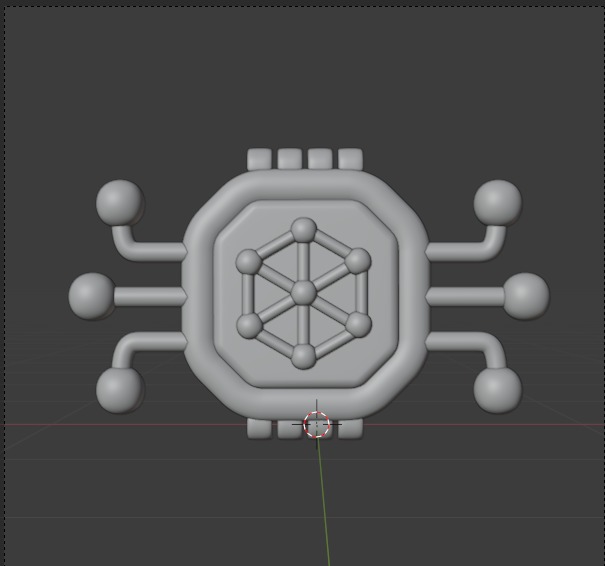 Future things 3d Illustration  Icon Pack 3D model_49