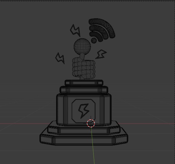 Future things 3d Illustration  Icon Pack 3D model_84