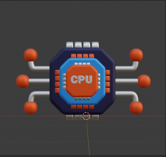 Future things 3d Illustration  Icon Pack 3D model_105