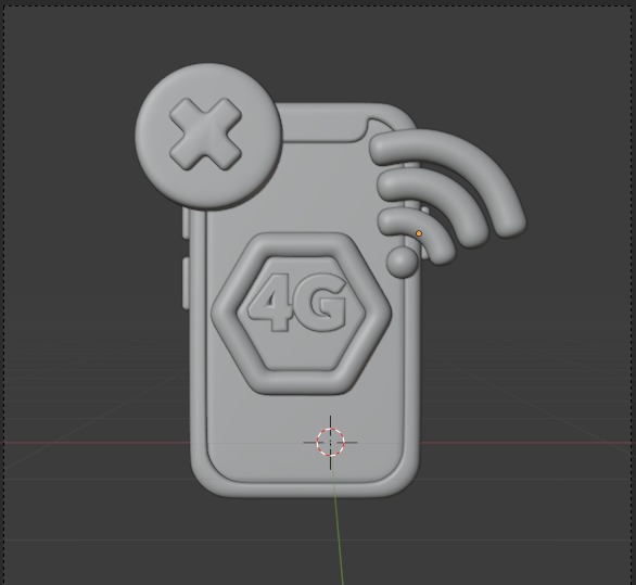 Future things 3d Illustration  Icon Pack 3D model_78