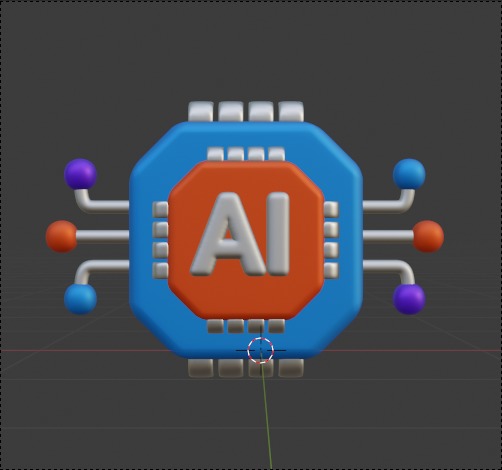 Future things 3d Illustration  Icon Pack 3D model_20