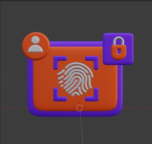 Future things 3d Illustration  Icon Pack 3D model_24