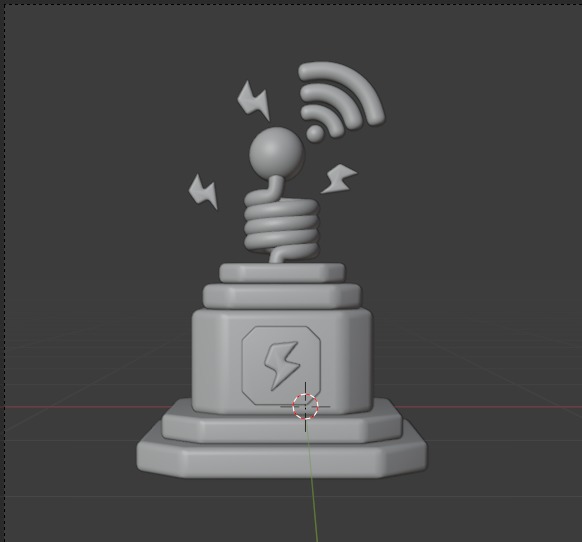 Future things 3d Illustration  Icon Pack 3D model_83