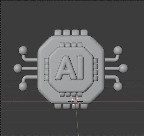 Future things 3d Illustration  Icon Pack 3D model_18