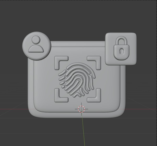 Future things 3d Illustration  Icon Pack 3D model_23