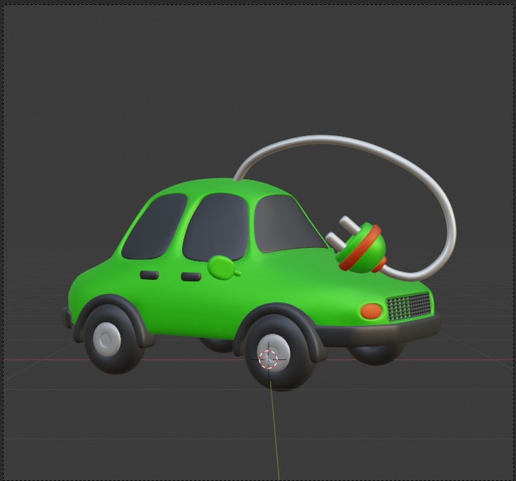 Future things 3d Illustration  Icon Pack 3D model_38