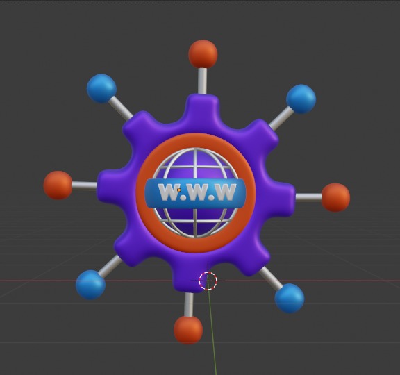 Future things 3d Illustration  Icon Pack 3D model_94