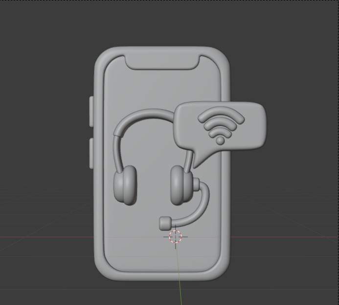 Future things 3d Illustration  Icon Pack 3D model_82