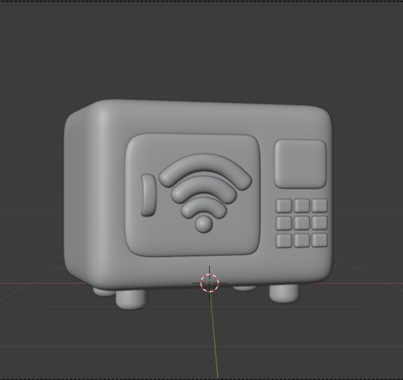 Future things 3d Illustration  Icon Pack 3D model_118