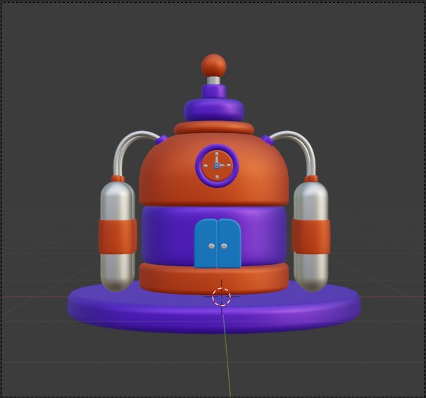 Future things 3d Illustration  Icon Pack 3D model_62