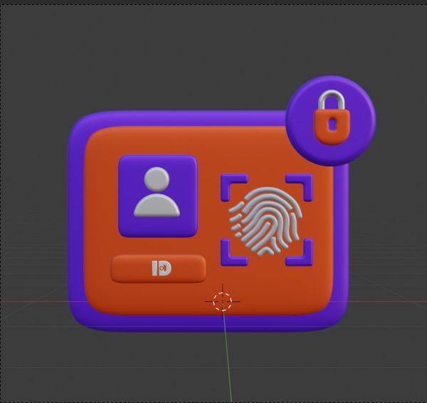 Future things 3d Illustration  Icon Pack 3D model_26