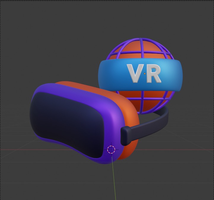 Future things 3d Illustration  Icon Pack 3D model_65