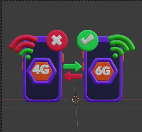 Future things 3d Illustration  Icon Pack 3D model_81