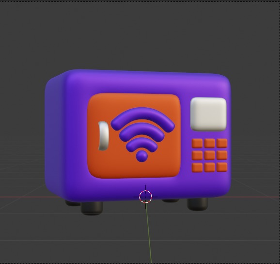 Future things 3d Illustration  Icon Pack 3D model_119