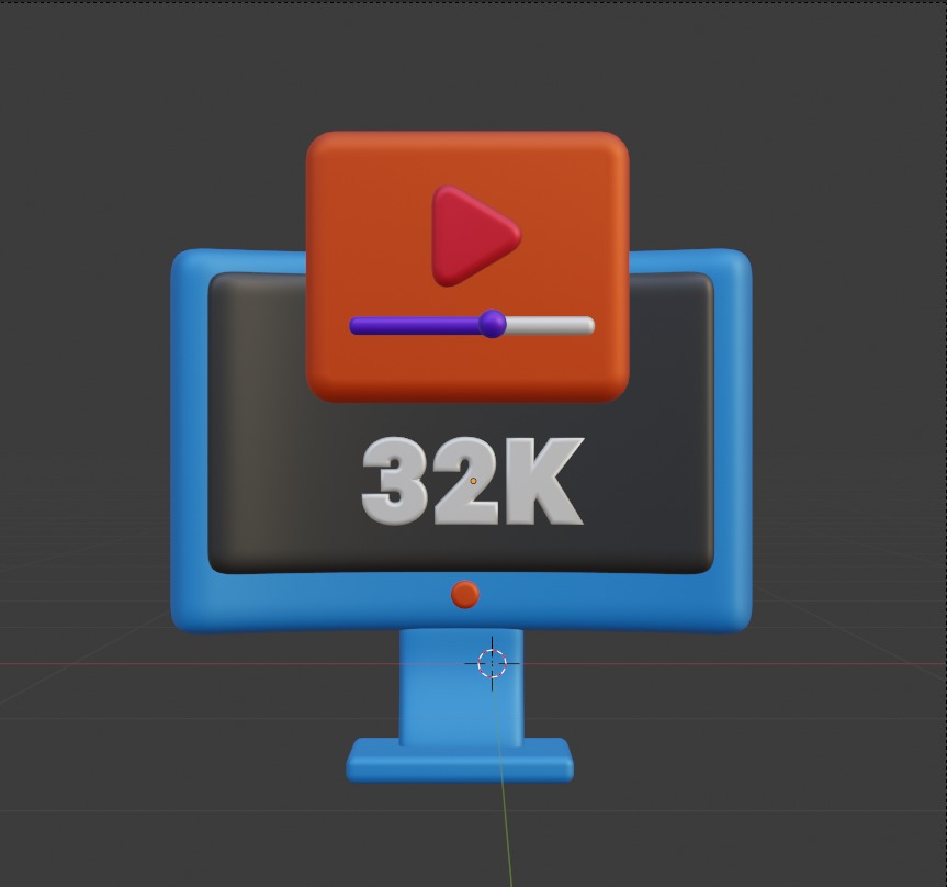 Future things 3d Illustration  Icon Pack 3D model_11