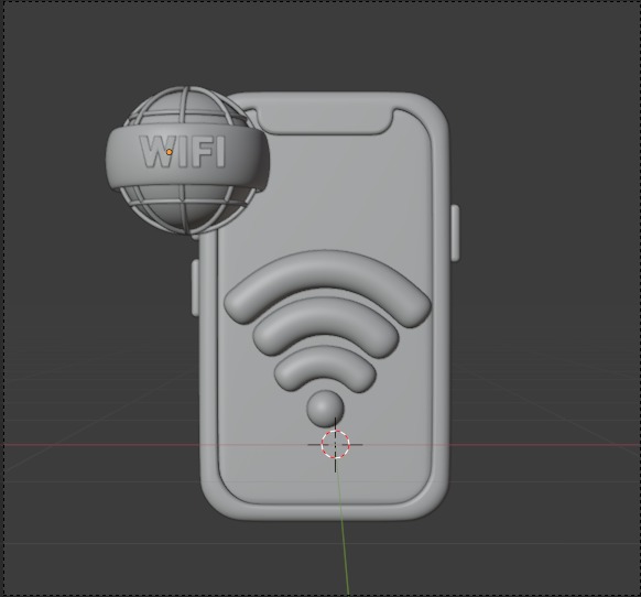 Future things 3d Illustration  Icon Pack 3D model_69