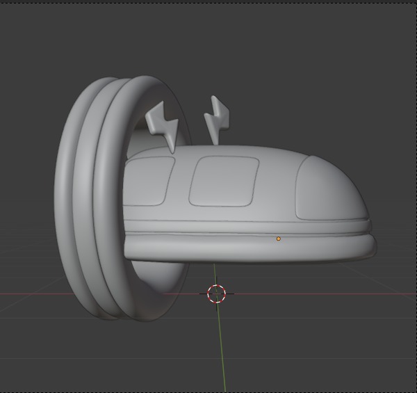 Future things 3d Illustration  Icon Pack 3D model_58