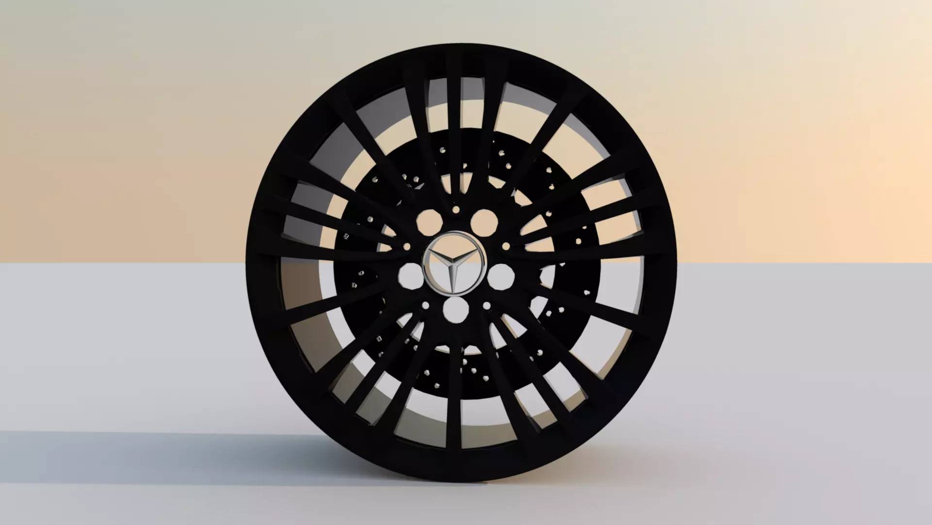 Velg Mercedes Free 3D model
