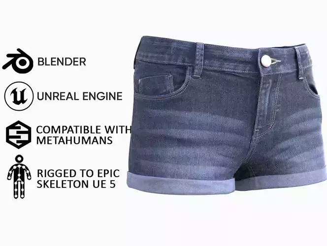 Shorts 84 - All MH Bodies and UE5 Skeletons - Rigged