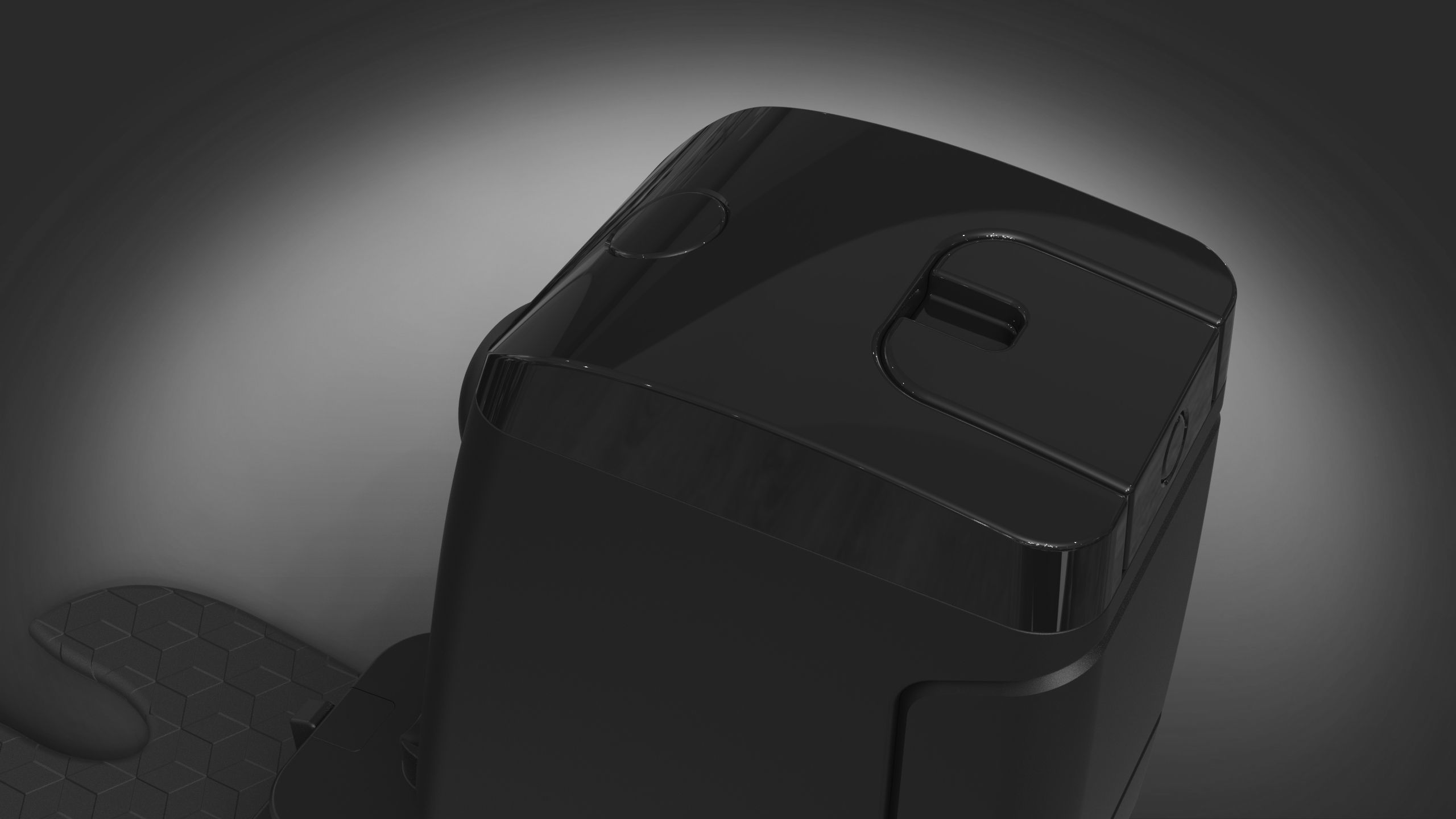 Robo leg scifi part 2 3D model_8