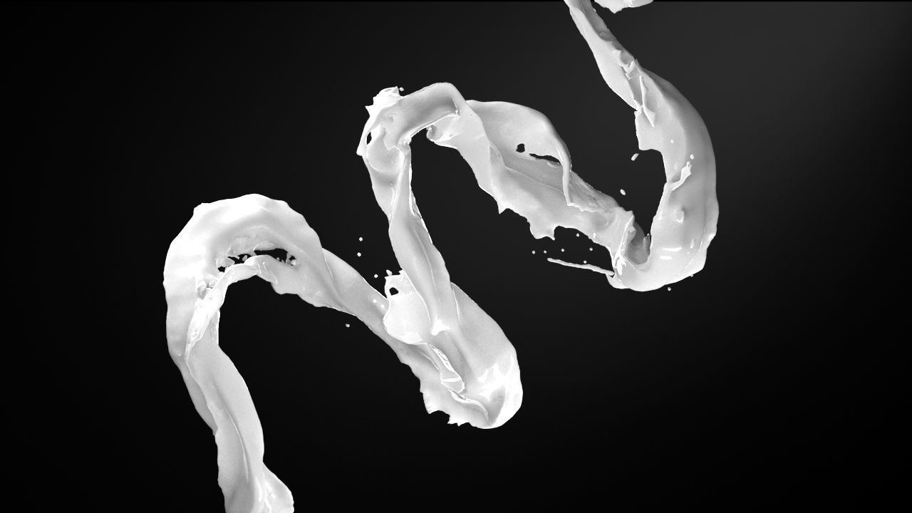 High Quality Realistic 3D Animated Splash Simulation 3D model animated ...