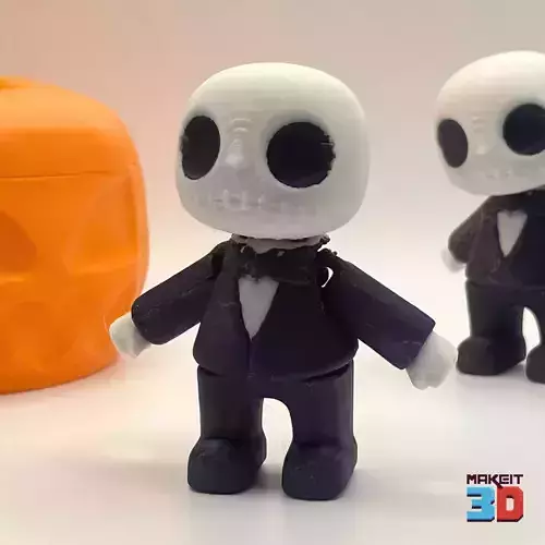 3D Printable Jack Articulated Flexi