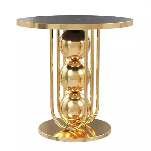 Gold Round Coffee Tables