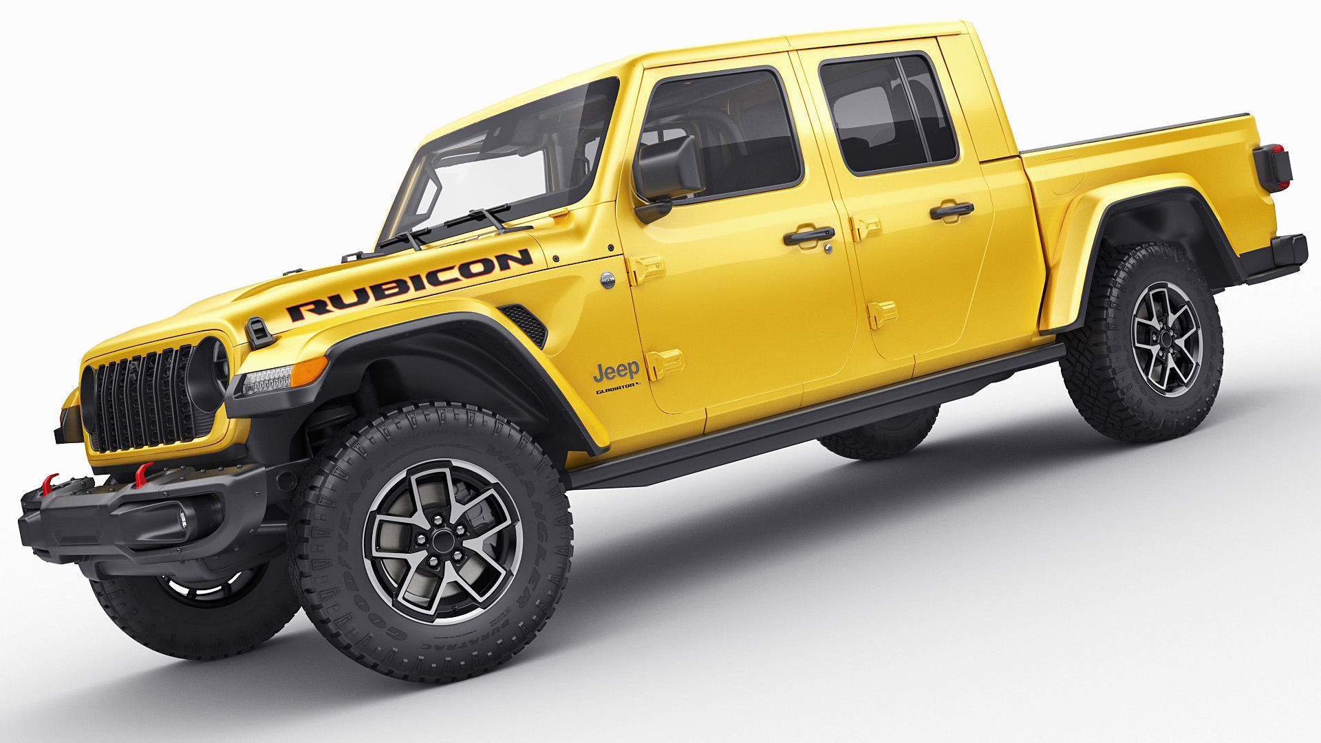 Jeep Gladiator 2024 3D model_13