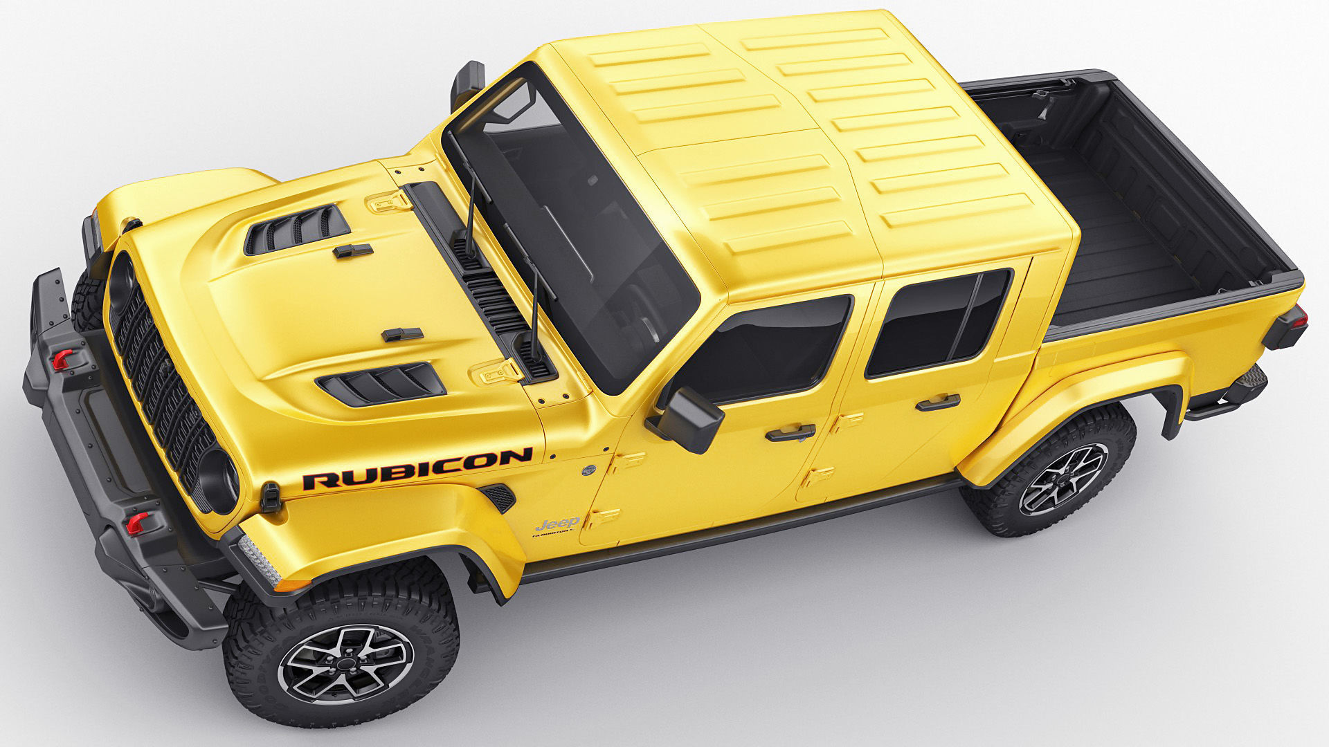 Jeep Gladiator 2024 3D model_9