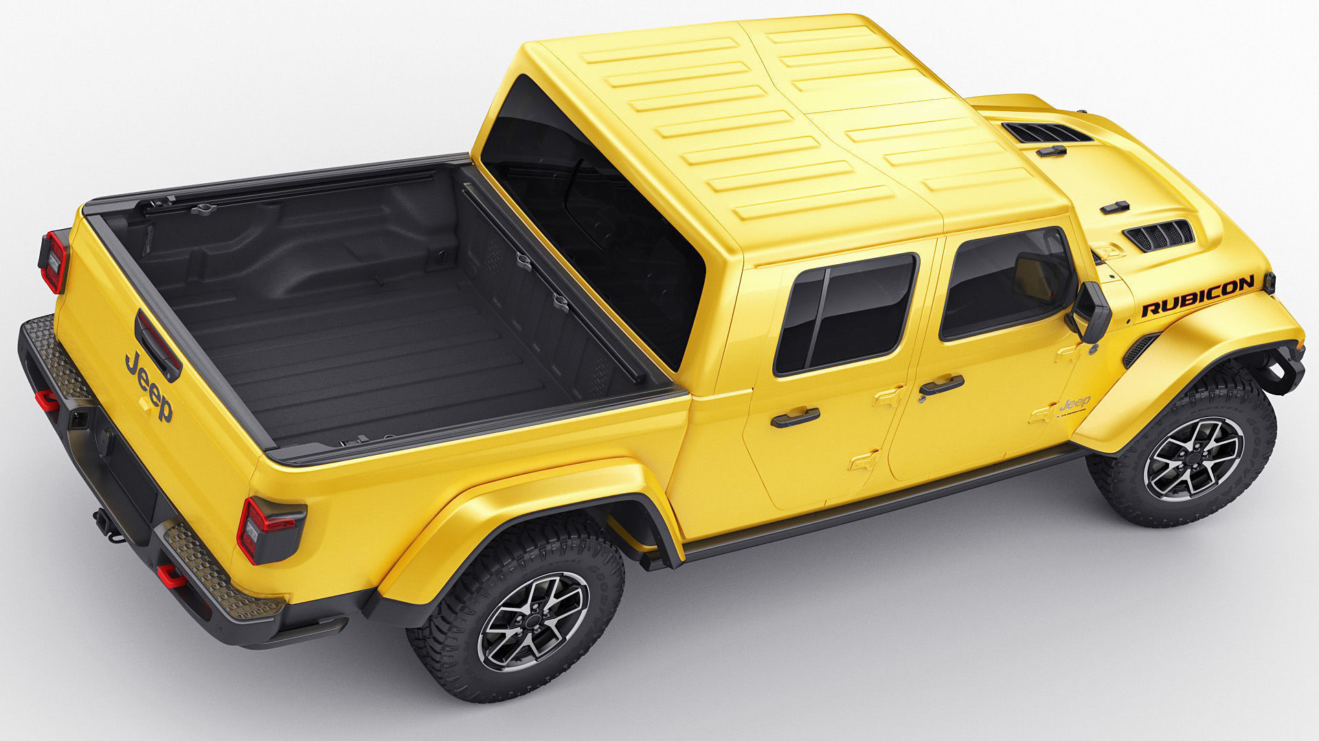 Jeep Gladiator 2024 3D model_11