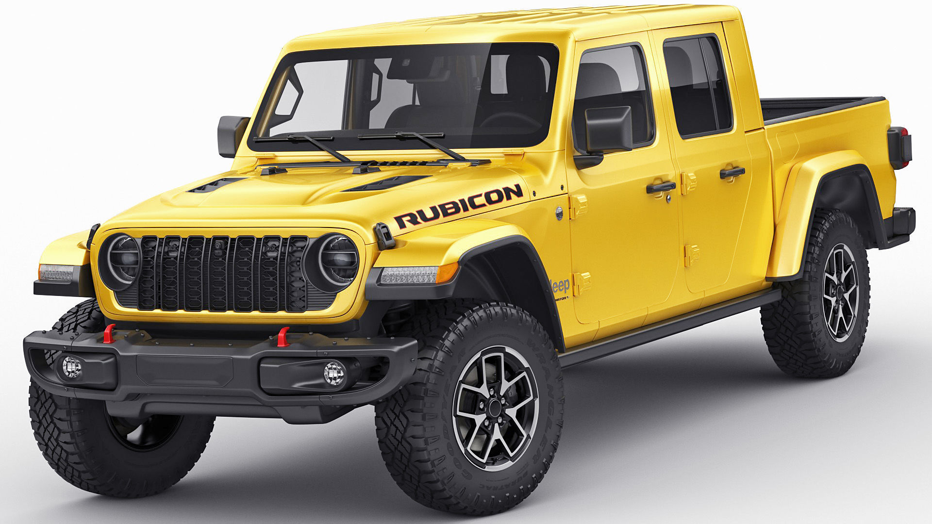 Jeep Gladiator 2024 3D model_1