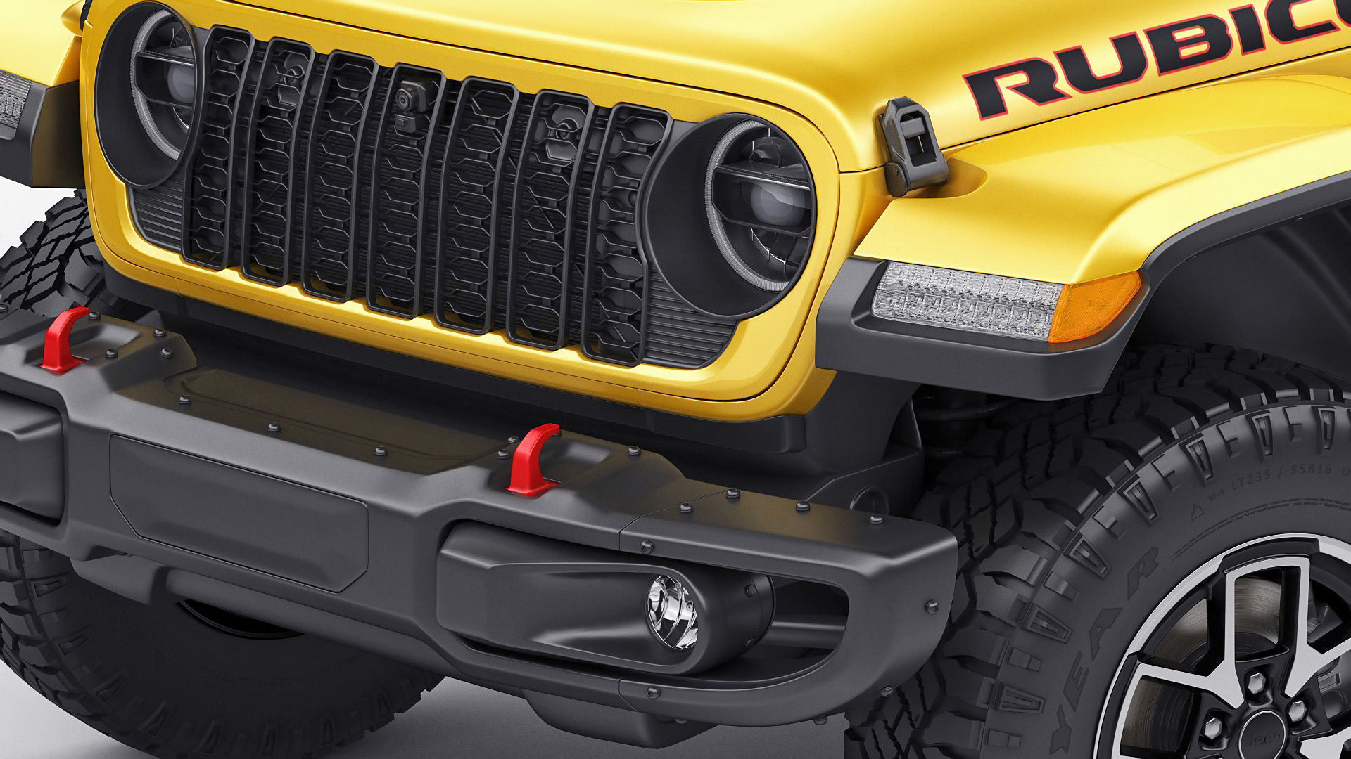 Jeep Gladiator 2024 3D model_7