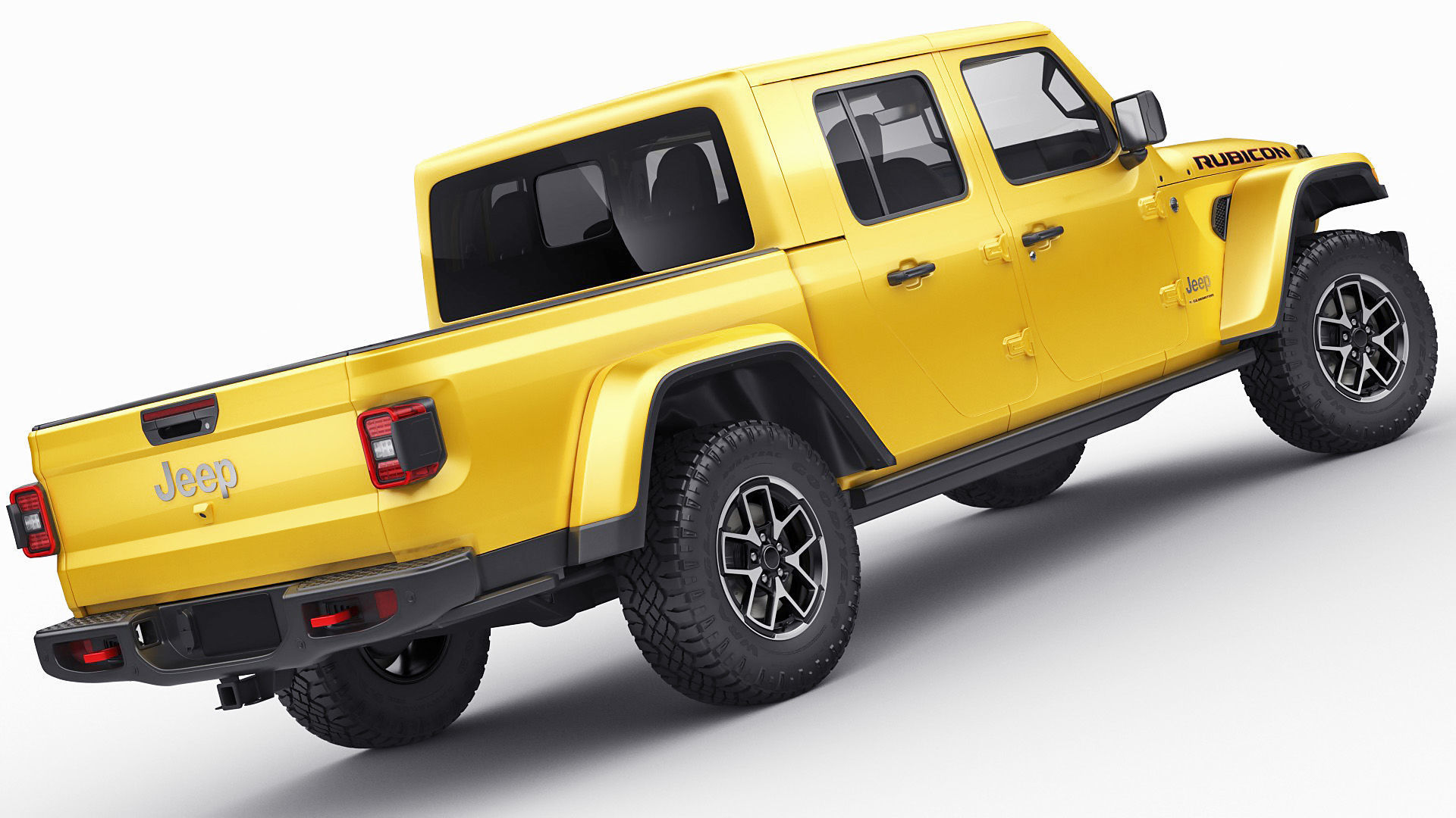 Jeep Gladiator 2024 3D model_14