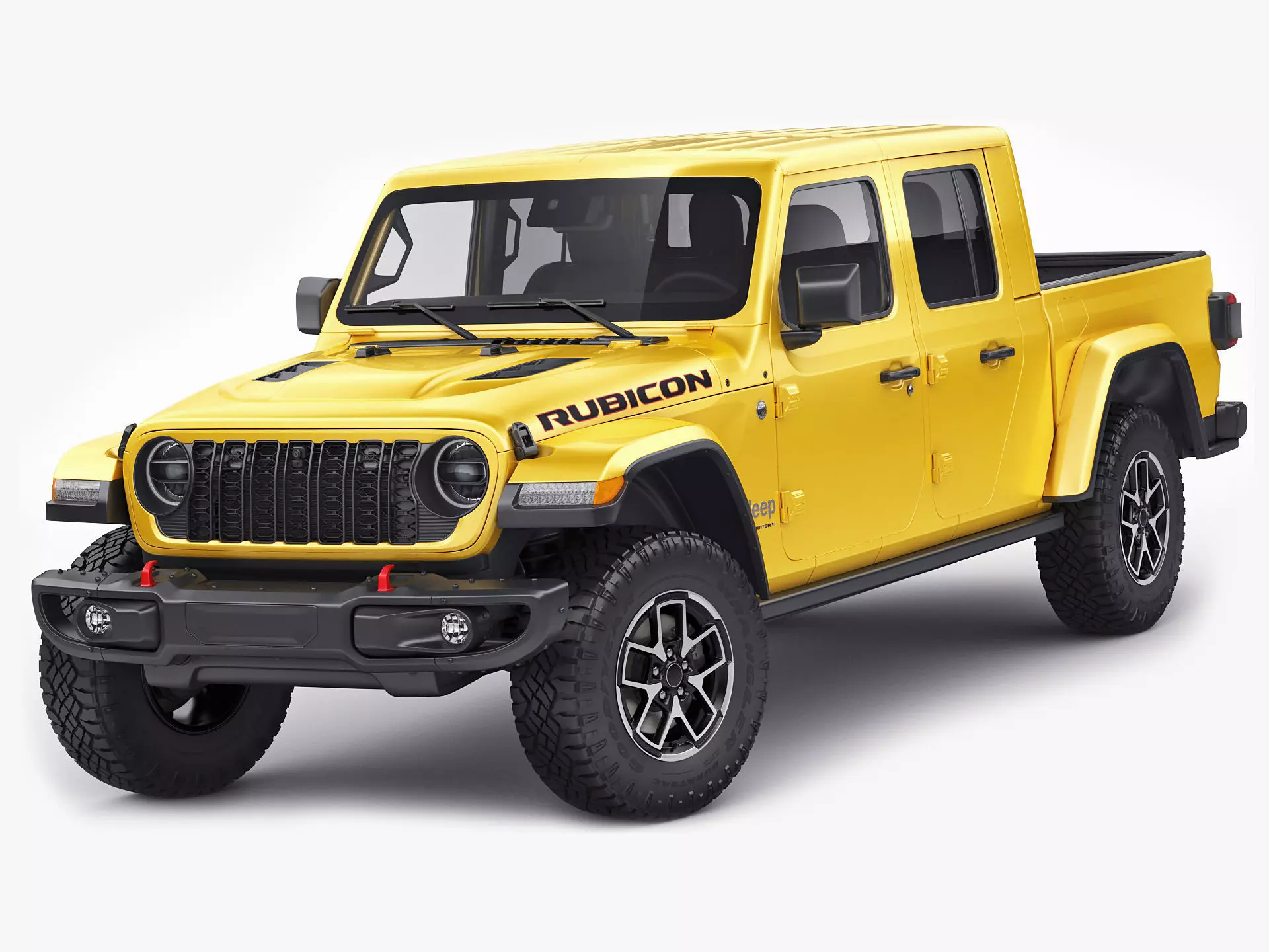 Jeep Gladiator 2024 3D model_0