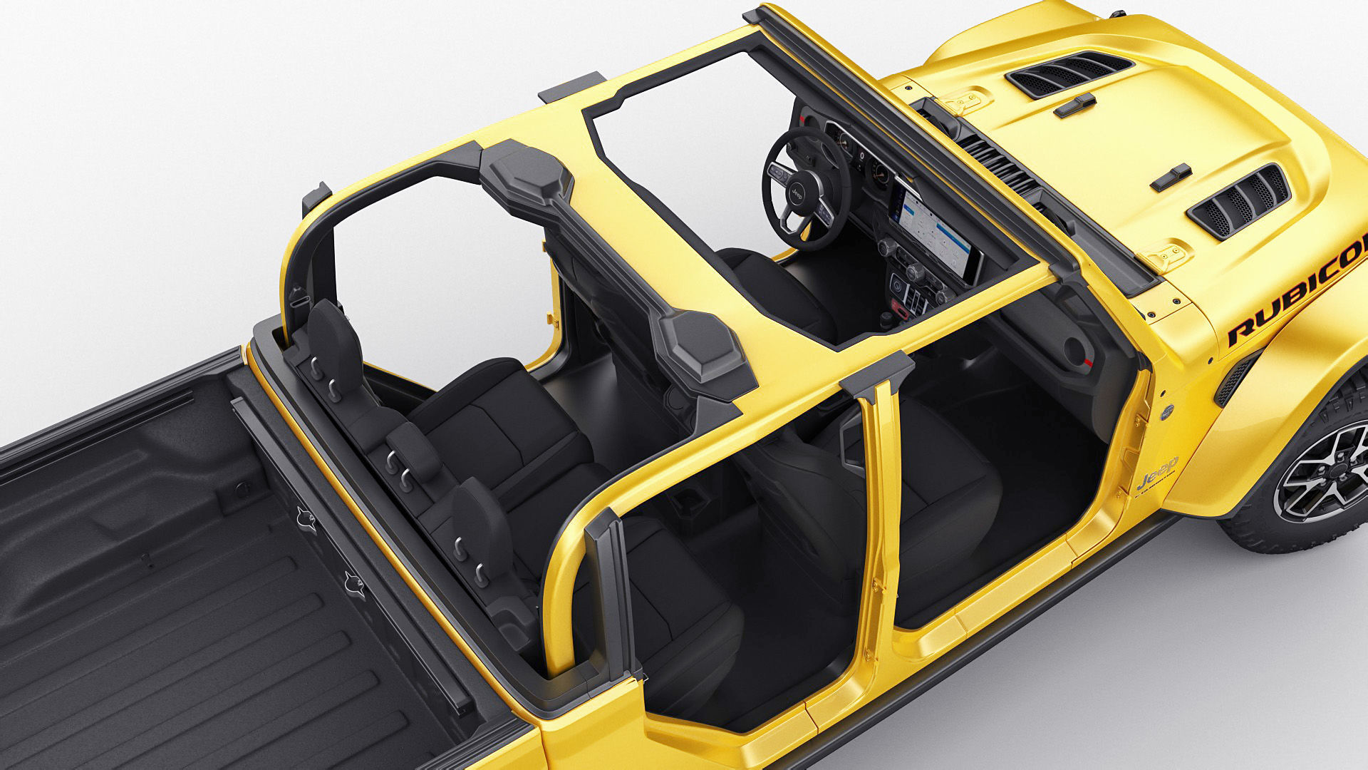 Jeep Gladiator 2024 3D model_24