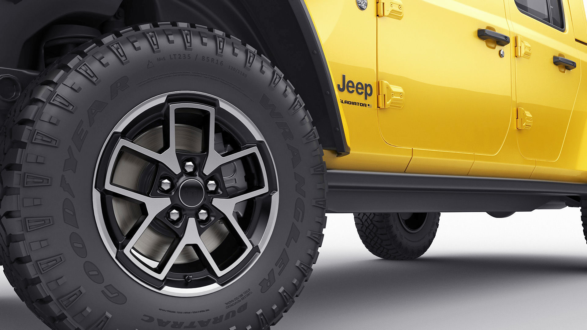 Jeep Gladiator 2024 3D model_15