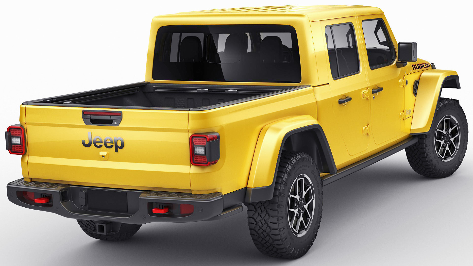 Jeep Gladiator 2024 3D model_3